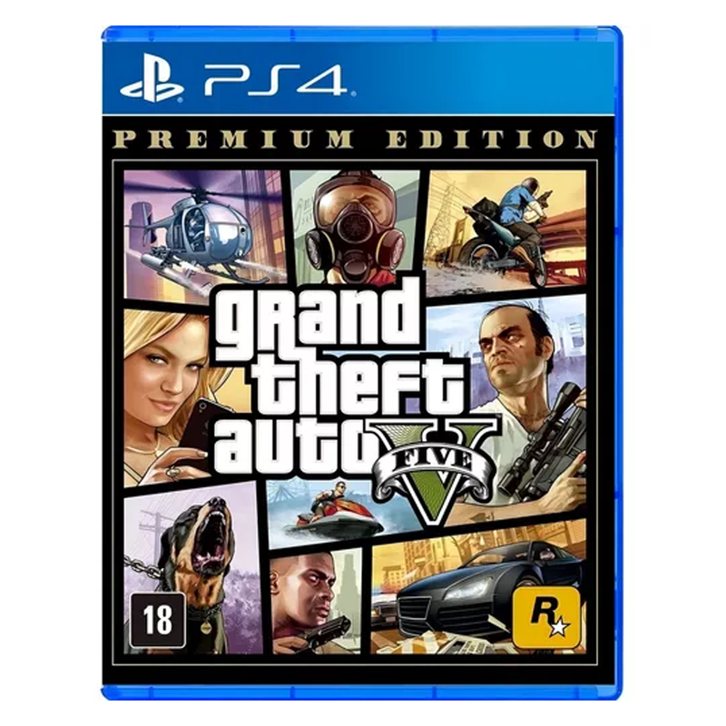 GTA V: Edição Premium PS4 DIGITAL