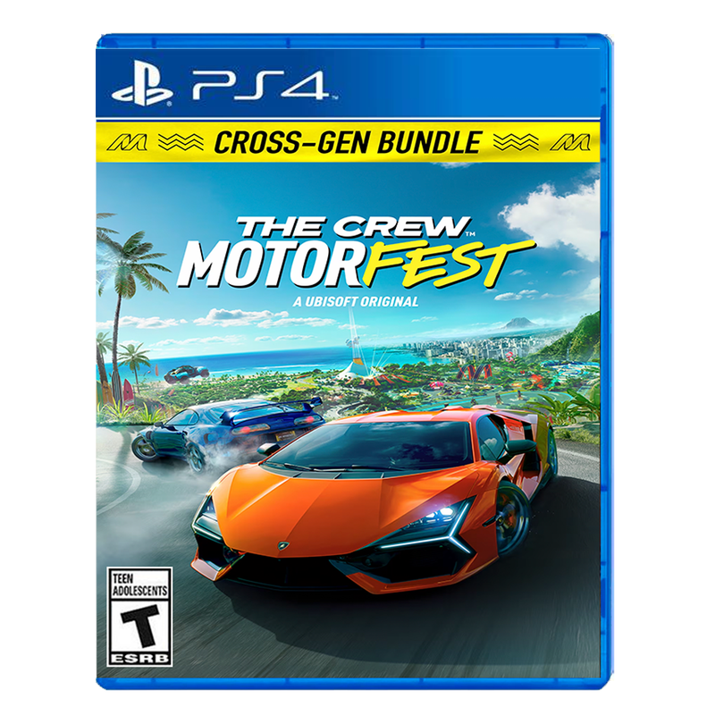 Pacote Cross-Gen de The Crew Motorfest Ps4 Digital