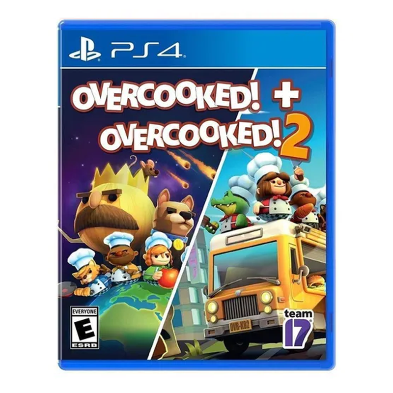 Overcooked 1 + Overcooked 2 PS4 Mídia digital