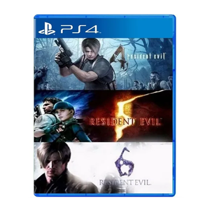 Pacote Triplo Resident Evil - PS4